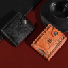 Men's Wallets With 100 US Dollar PatternWallet Male Leather Walet Photo Card HolderFashion Large Capacity Wallet Purse Bag