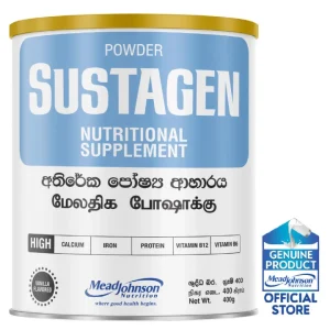 Sustagen Nutritional Supplement Vanilla Flavor 400g, High Calcium